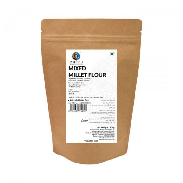 Image of Mixed Millet Flour - Diabetic Friendly &amp; Gluten Free 500g