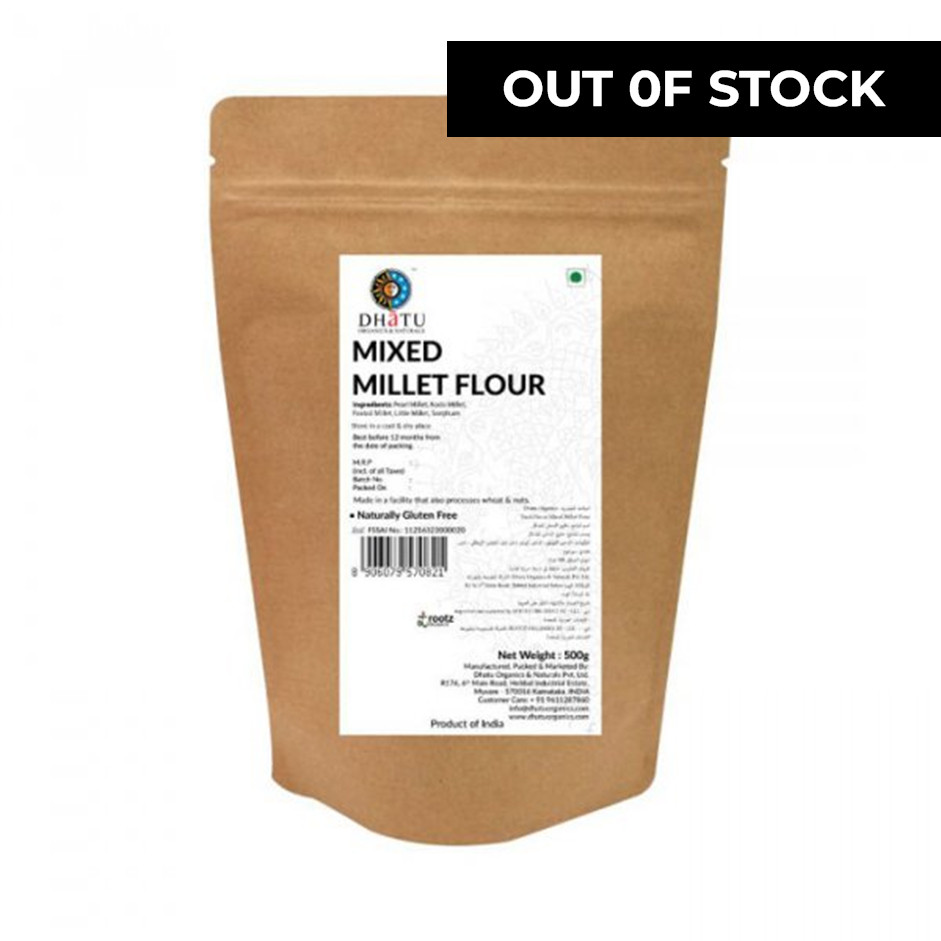 Mixed Millet Flour - Diabetic Friendly & Gluten Free 500g