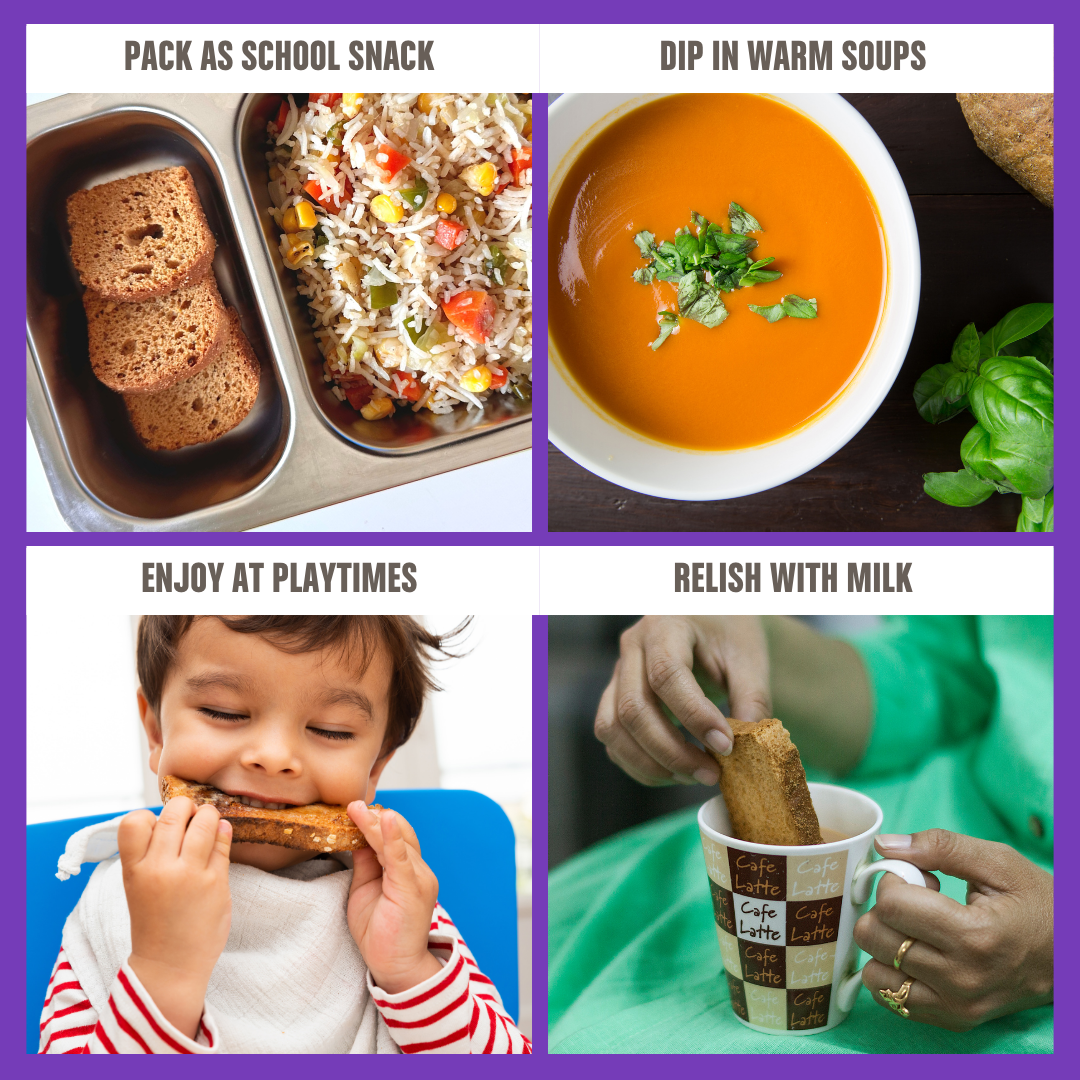 Early Foods-Multigrain Millet Rusk 260g