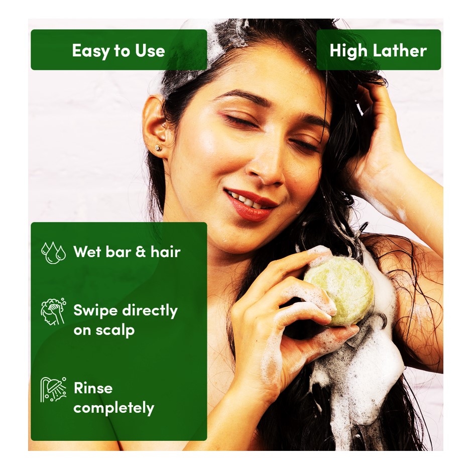 Moringa, Rosemary & Peppermint Shampoo Bar