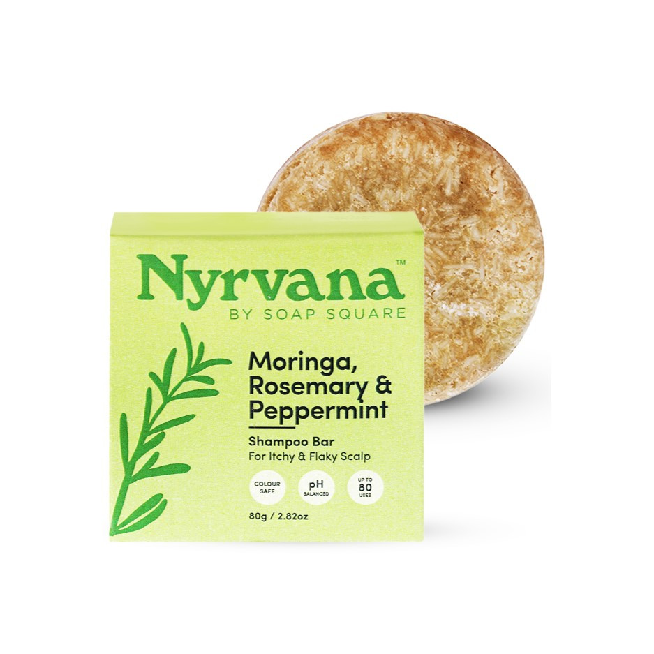 Moringa, Rosemary & Peppermint Shampoo Bar