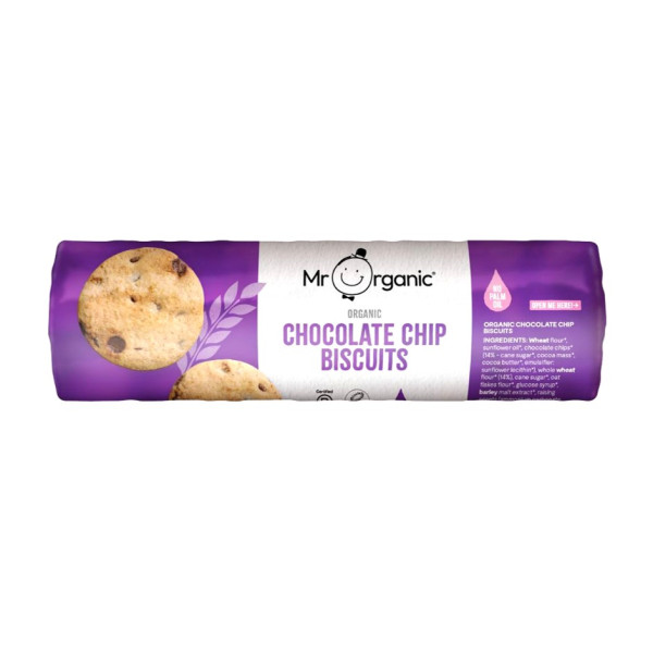 Image of Mr. Organic Chocolate Chip Digestive 250g