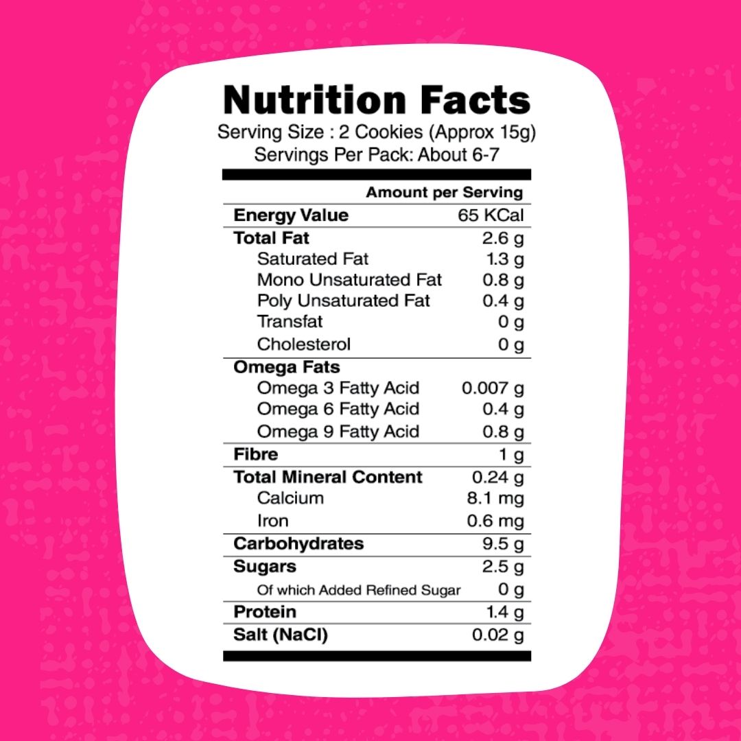Early Foods-Assorted Sugar Free Cookies (Pack of 5)