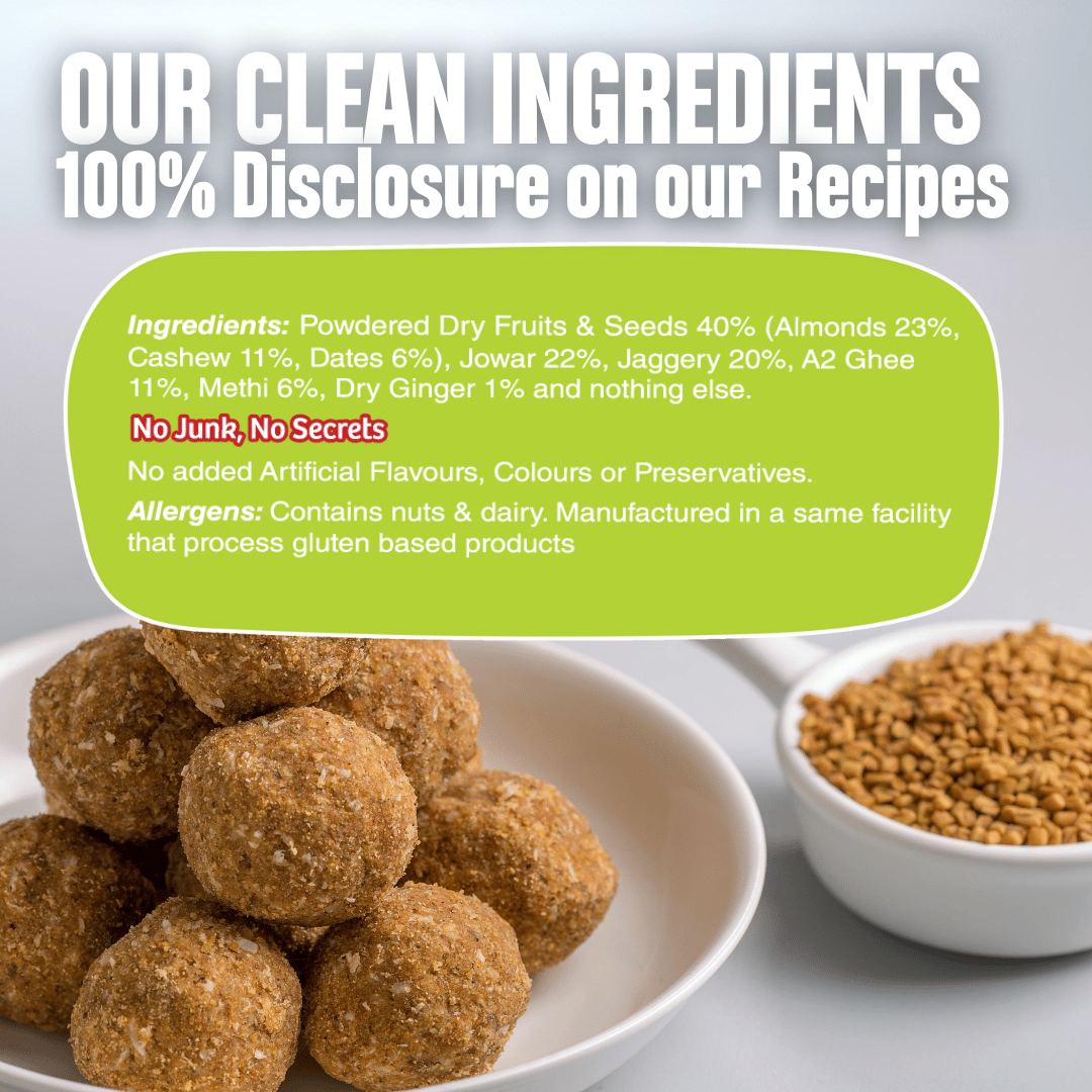 Early Foods -Methi Seeds Laddoos