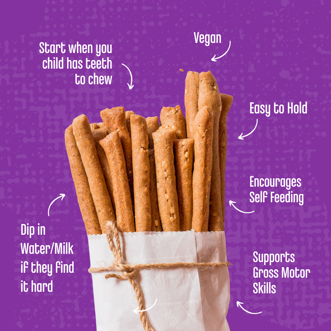 Early Foods-Millet & Sesame Jaggery Teething Sticks 150g