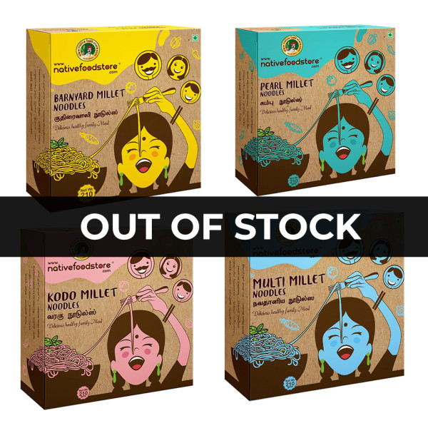 Image of Multi MILLET NOODLES - Pack of 4
