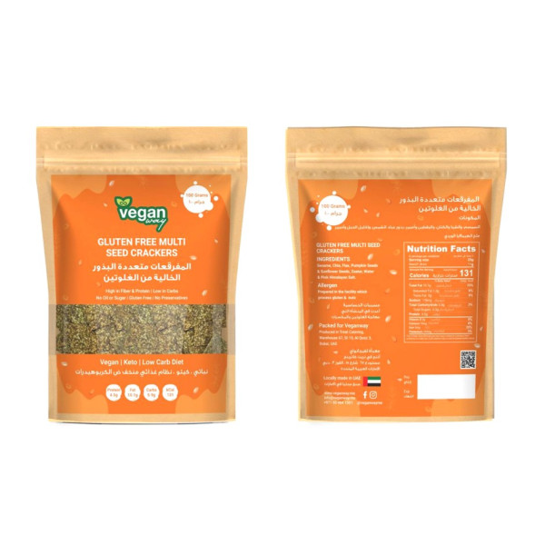Image of Multi Seed Crackers 100g