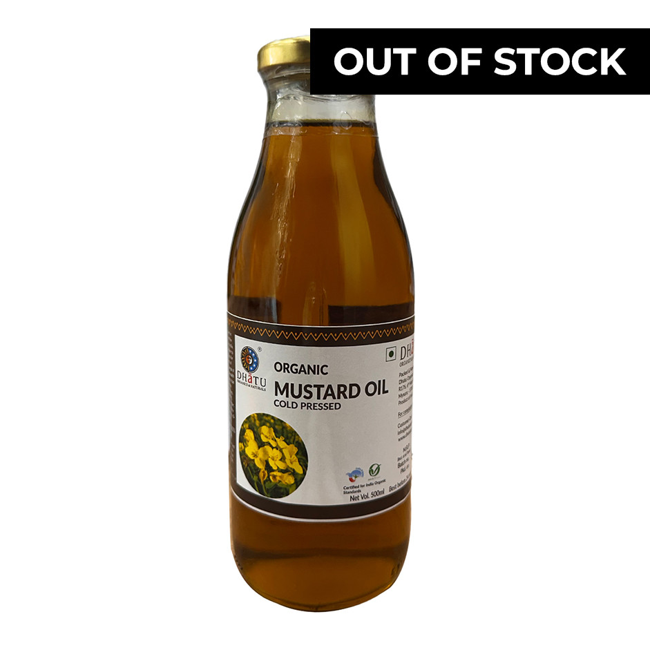 Organic Mustard Oil - 500 ml