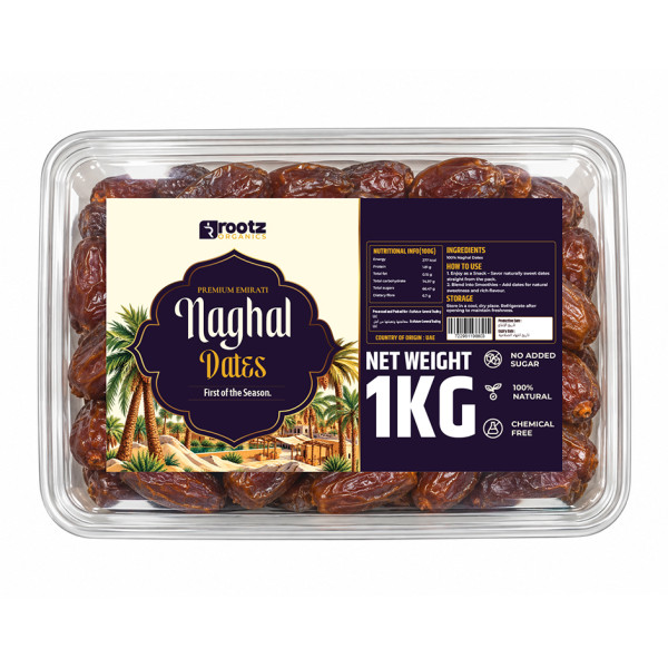 Image of Premium Naghal Dates 1Kg – Firm &amp; Naturally Sweet Dates from UAE