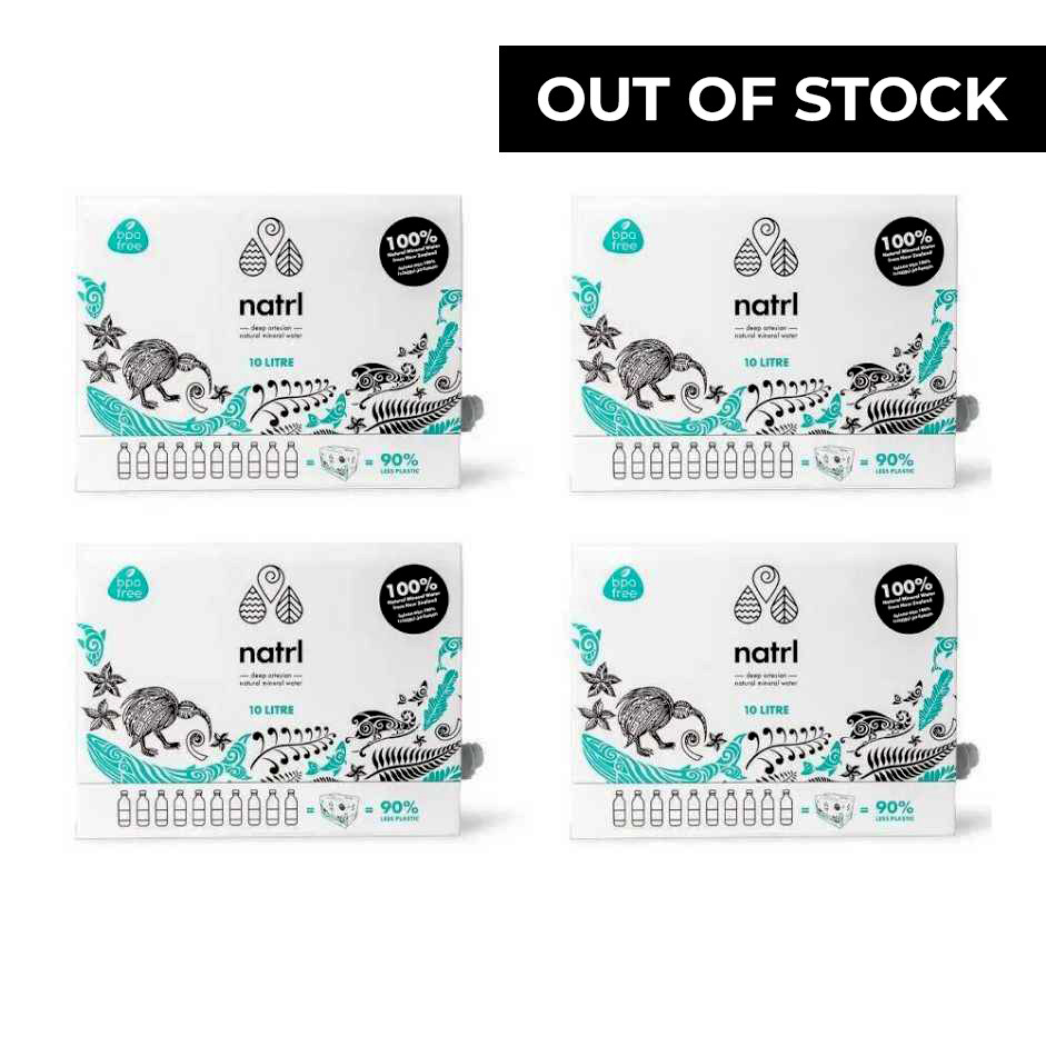 Natrl Deep Artesian Natural Mineral Water 4x10L