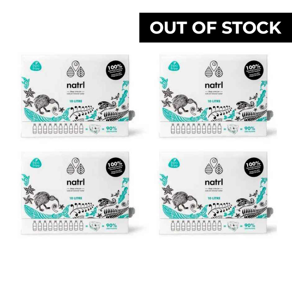 Natrl Deep Artesian Natural Mineral Water 4x10L