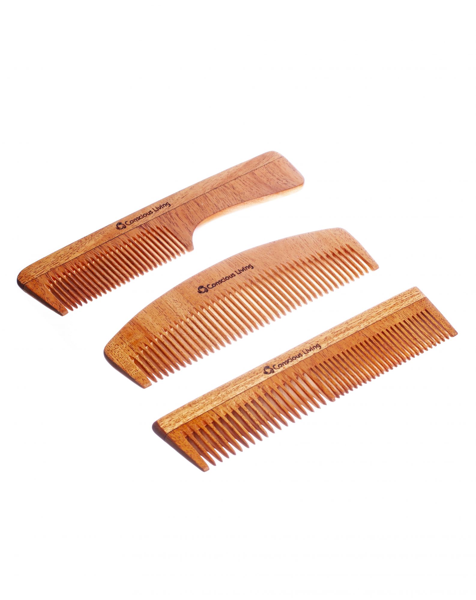 Neem wood comb.