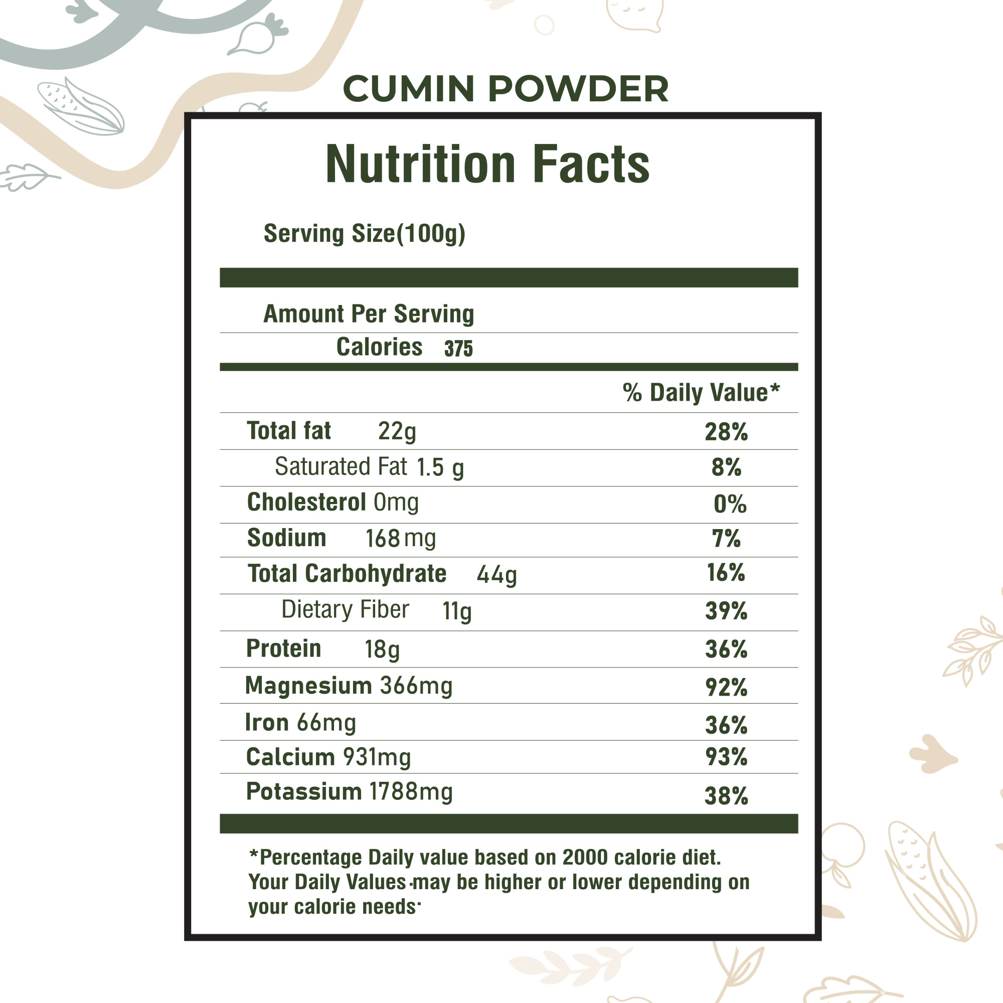 Cumin Powder 250g