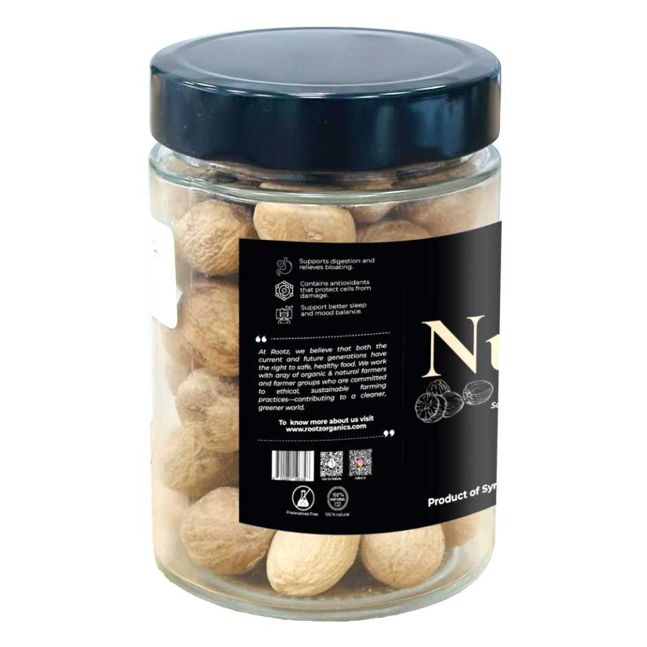 Premium Whole Nutmeg 250g (جوزة الطيب كاملة) – Natural Aromatic Spice UAE