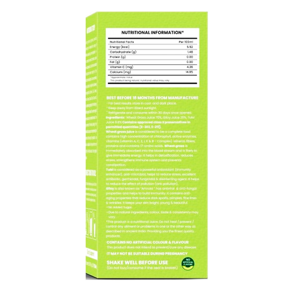 Nutriorg Wheatgrass Juice 500ml