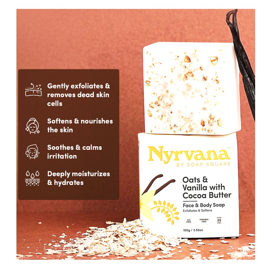 Oats & Vanilla with Cocoa Butter Soap