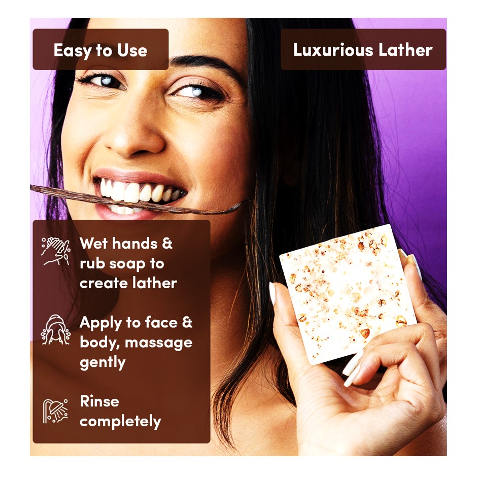 Oats & Vanilla with Cocoa Butter Soap