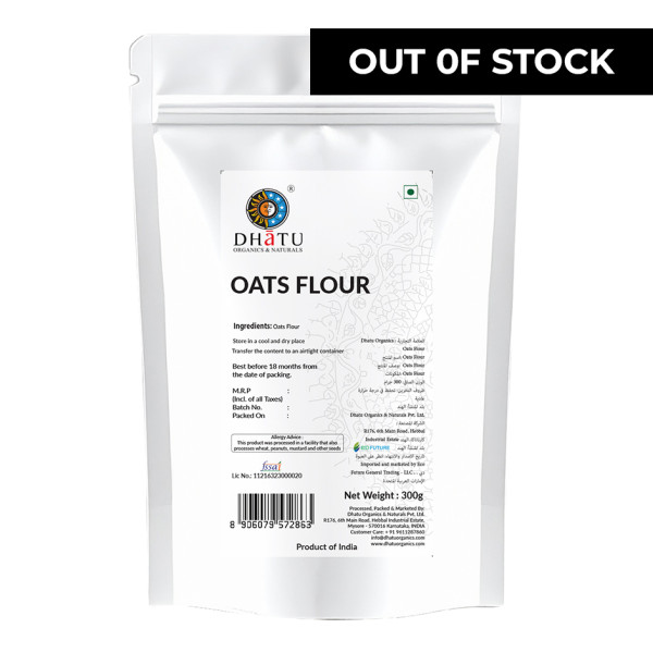 Image of Organic oats flour-300g