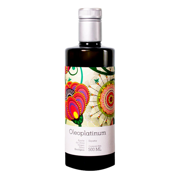Image of Oleoplatinum Organic Extra Virgin Olive Oil 500ml – Early Harvest Spanish EVOO