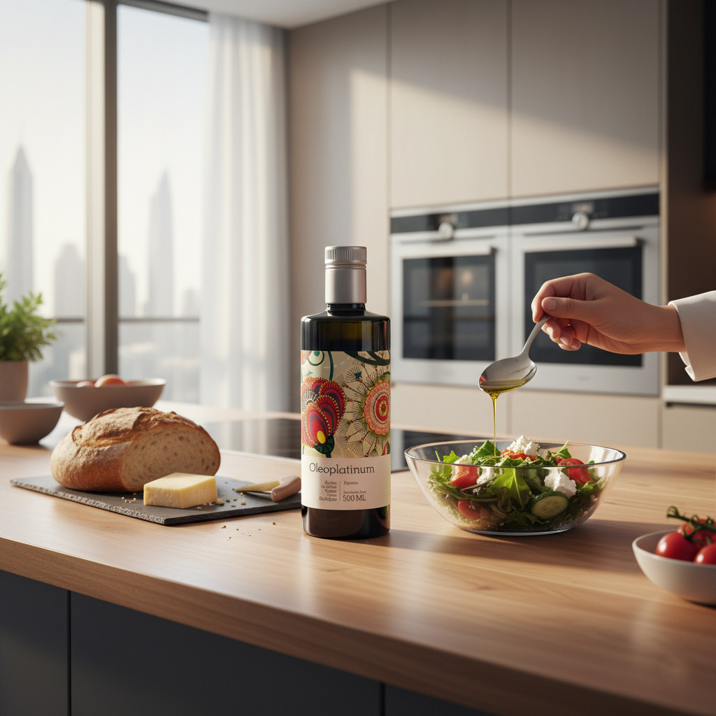 Oleoplatinum Organic Extra Virgin Olive Oil 500ml – Early Harvest Spanish EVOO