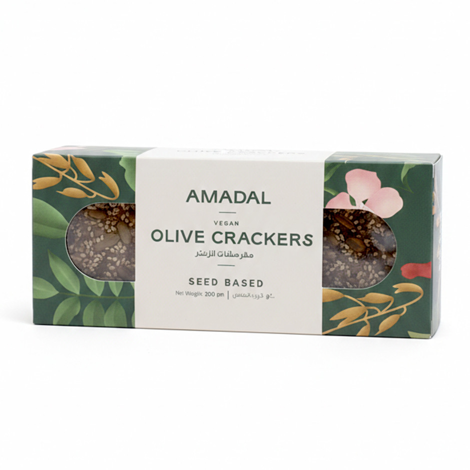 Olives Seedy Crackers  200g