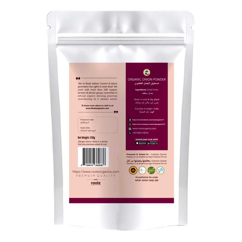 Organic Onion Powder 250g