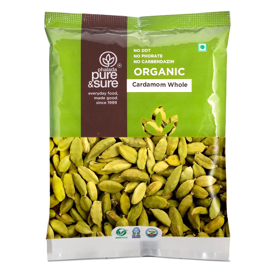 Organic Cardamom Whole 50g