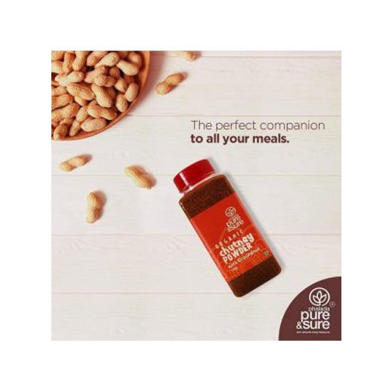 Image of Organic Chutney Powder - Groundnut - 150Gms