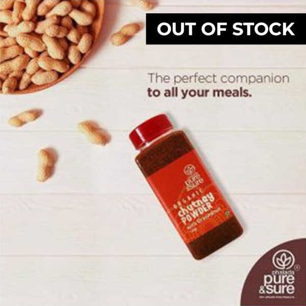Image of Organic Chutney Powder - Groundnut - 150Gms