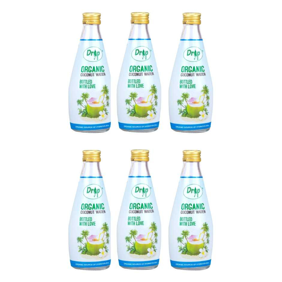 ORGANIC COCONUT WATER 290ML (Pack of 6)