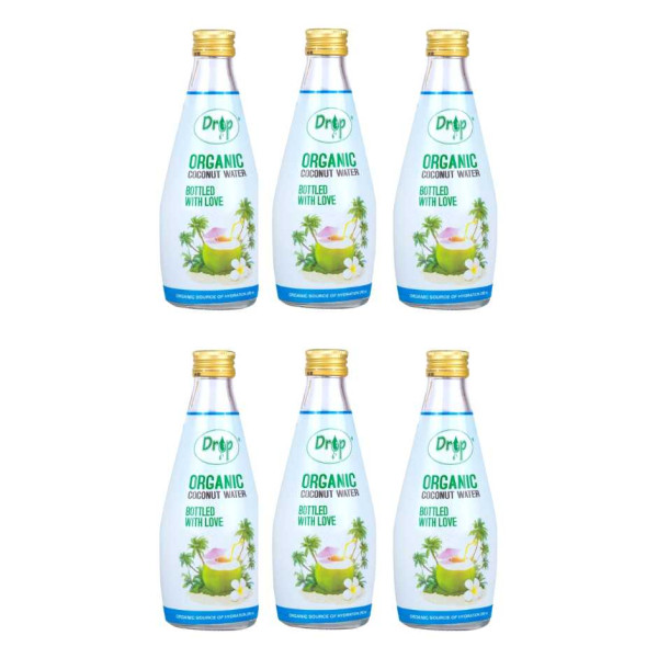 Image of ORGANIC COCONUT WATER 290ML (Pack of 6)