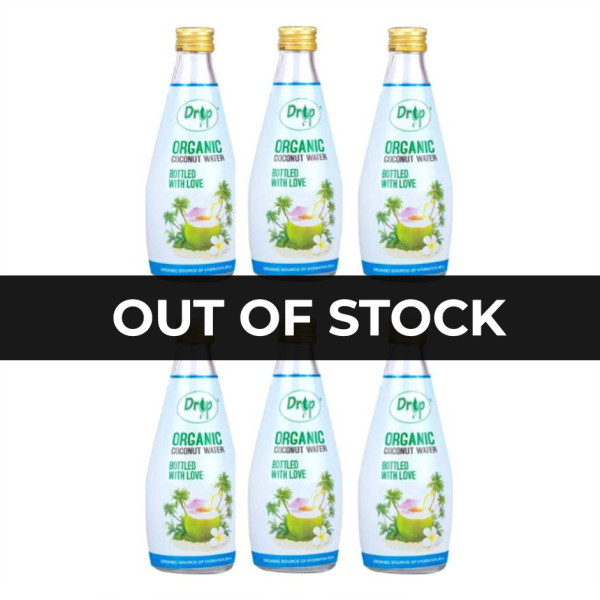 Image of ORGANIC COCONUT WATER 290ML (Pack of 6)