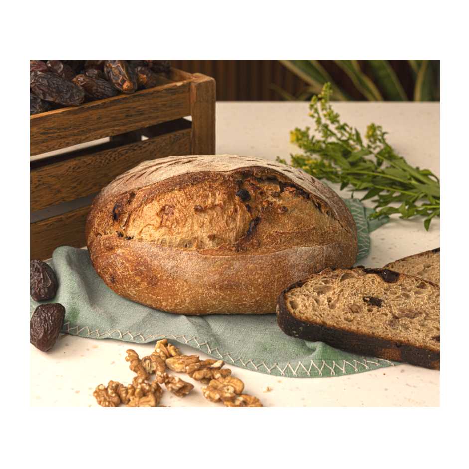 Organic Date & Walnut Bread 950g