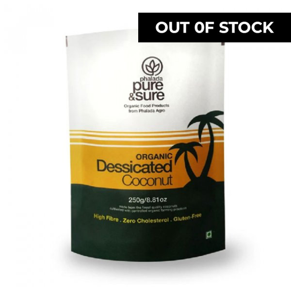 Image of Organic Dessciated Dry Coconut-250g