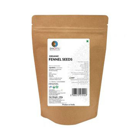 Organic Fennel Seeds 100g by Rootz Organics