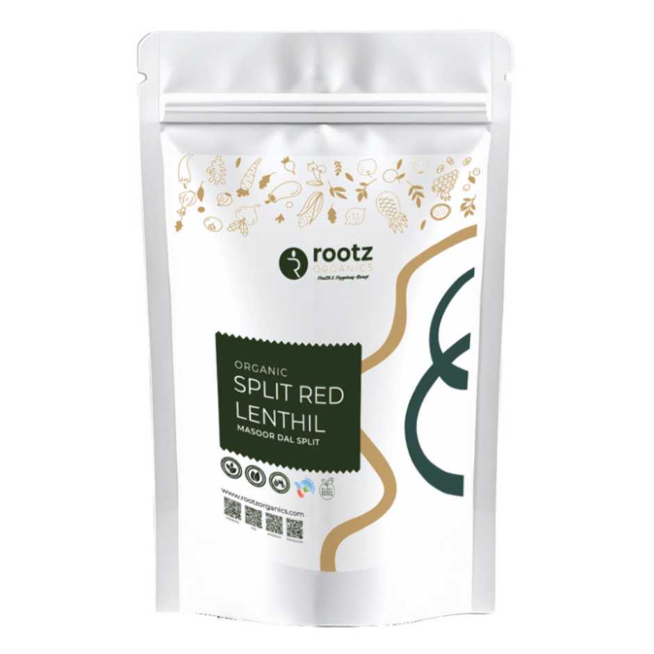 Organic Masoor Dal Split Dal 1kg