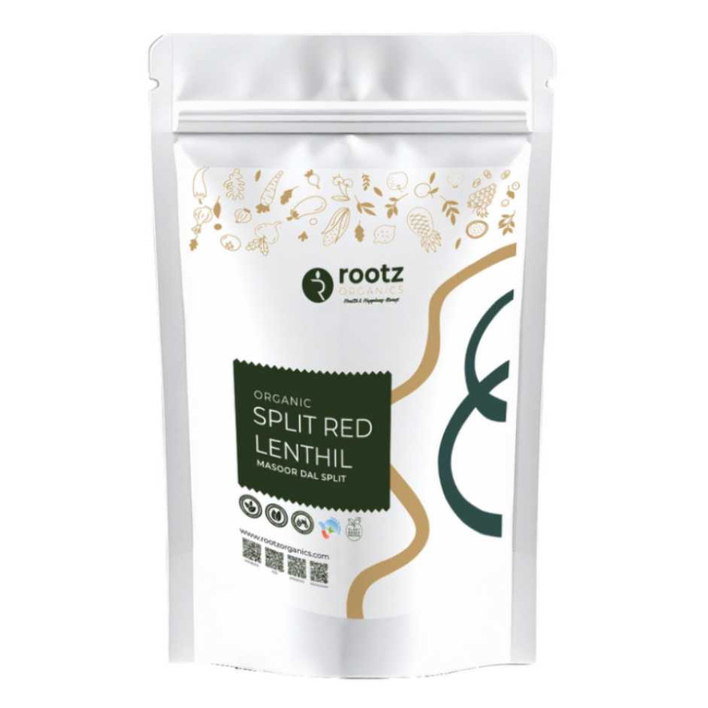 Organic Masoor Dal Split Dal 1kg