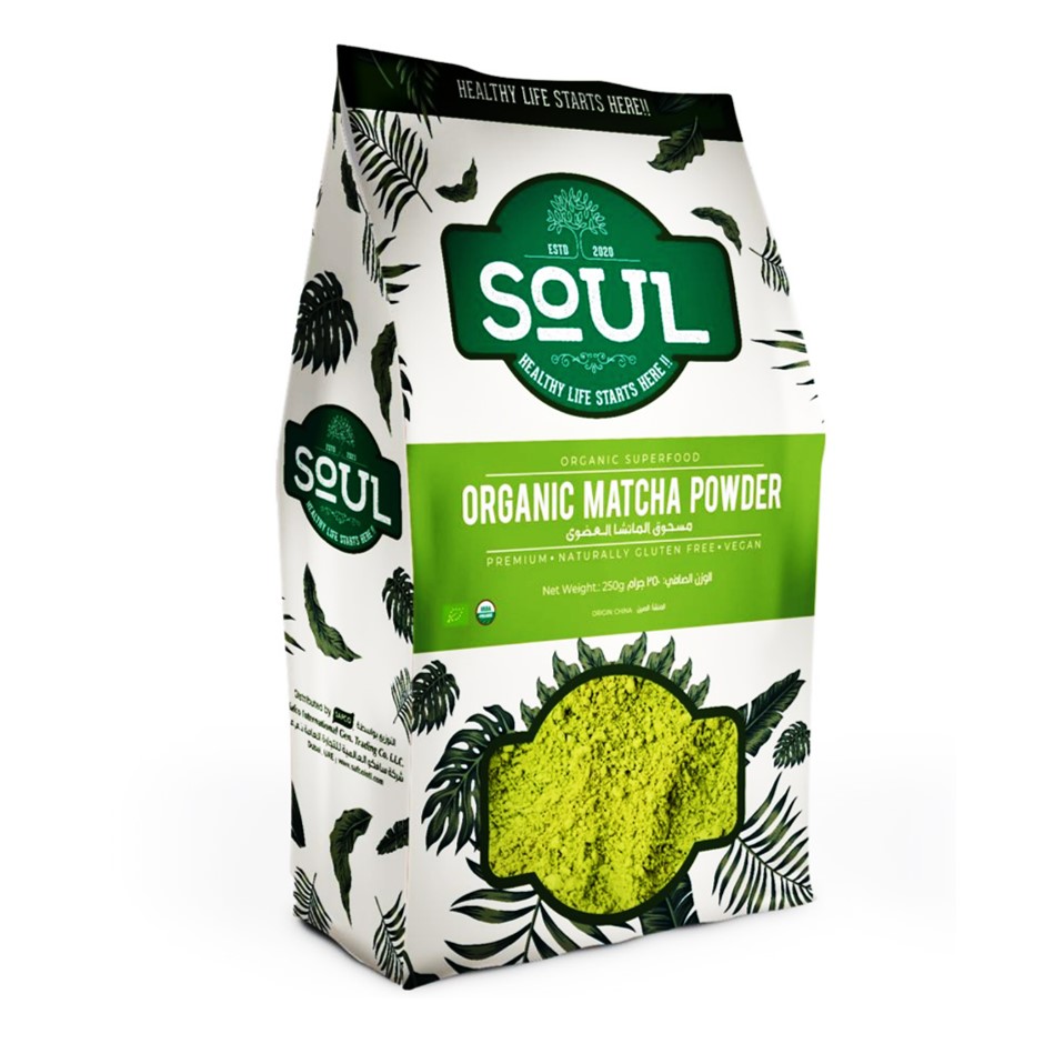 Organic Matcha Powder – Soul, 250g