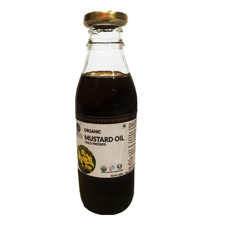 Organic Mustard Oil - 500 ml