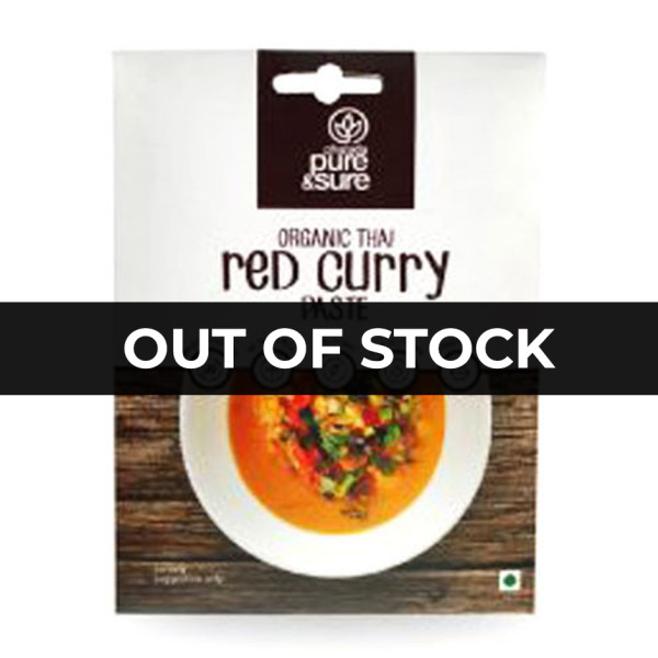 Image of Organic Red Curry Paste 50gm