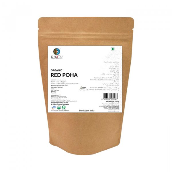 Image of Organic Red Poha 500g