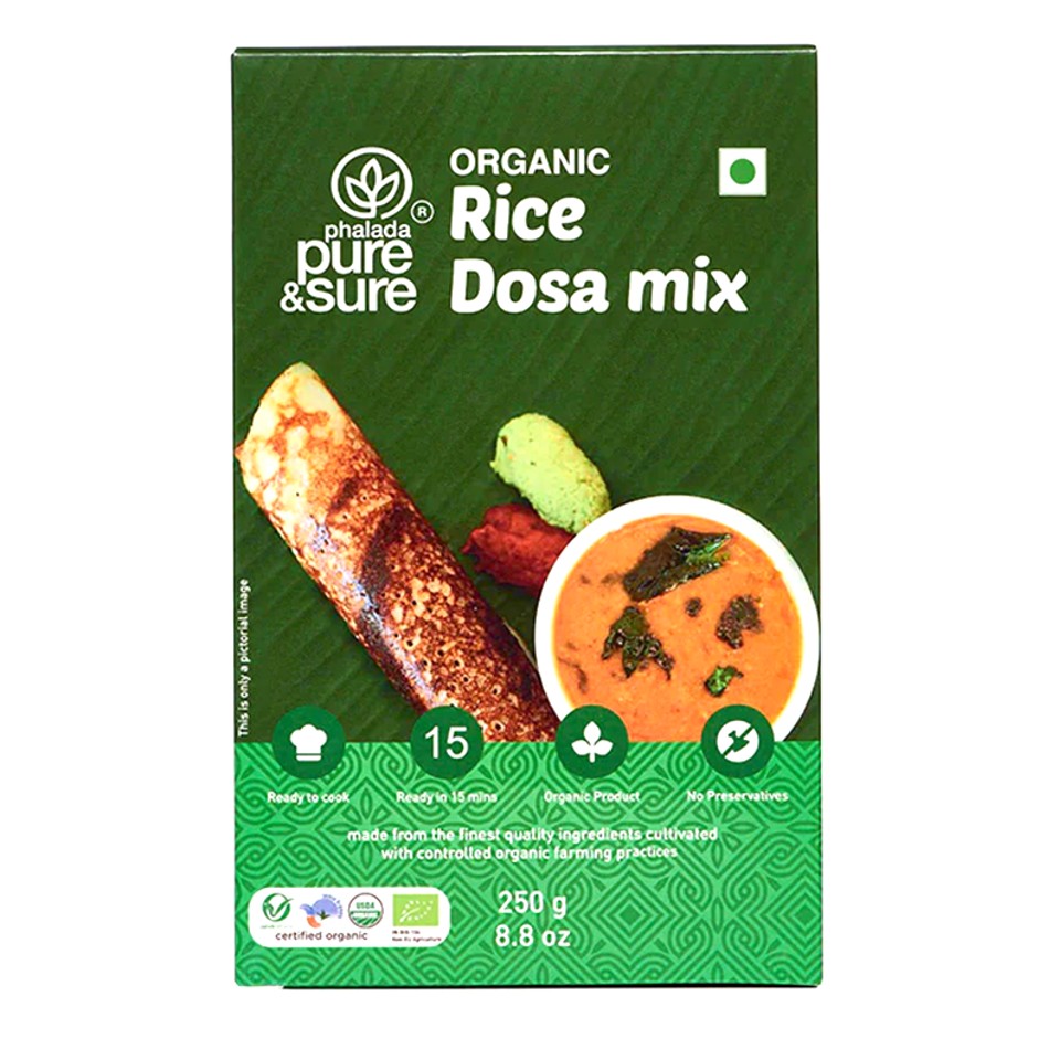Organic Rice Dosa Mix 250g