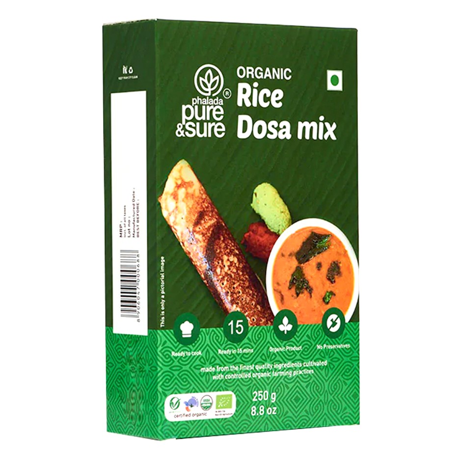 Organic Rice Dosa Mix 250g