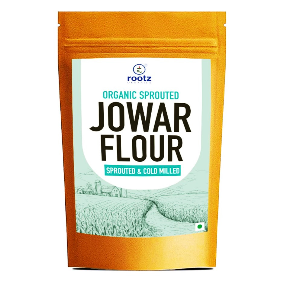 Organic Sprouted Jowar (Sorghum) Flour - 500gm