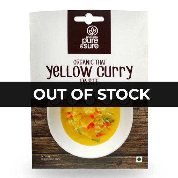 Image of Organic Thai yellow curry paste-50g