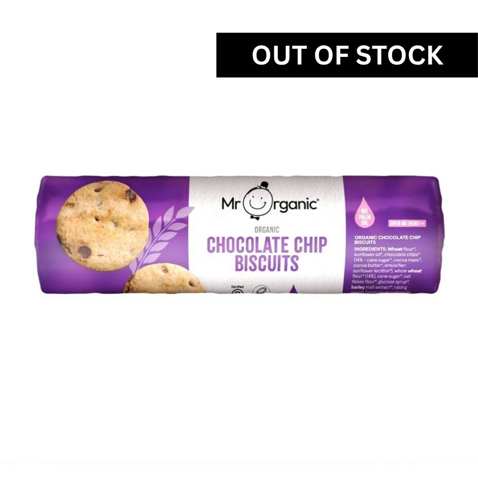 Mr. Organic Chocolate Chip Digestive 250g