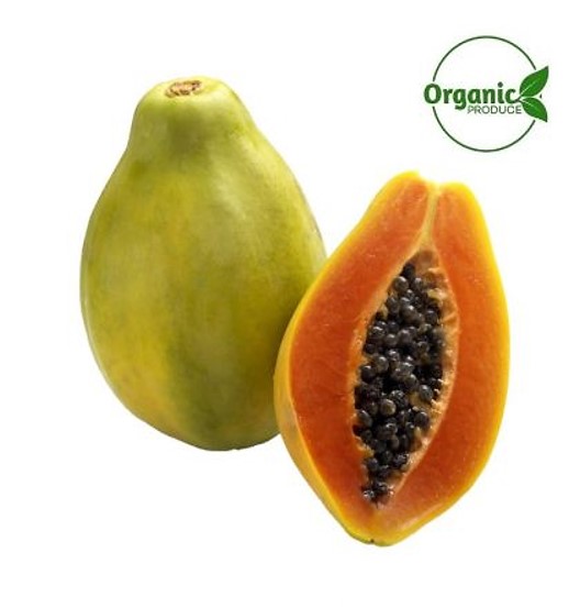 Organic Papaya 0.8kg-1kg