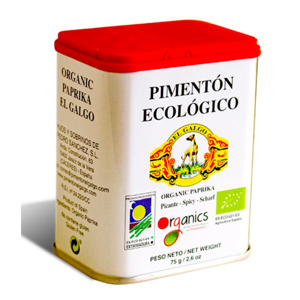 Image of El Galgo Organic Smoked Paprika 75g – Premium Spanish Spice