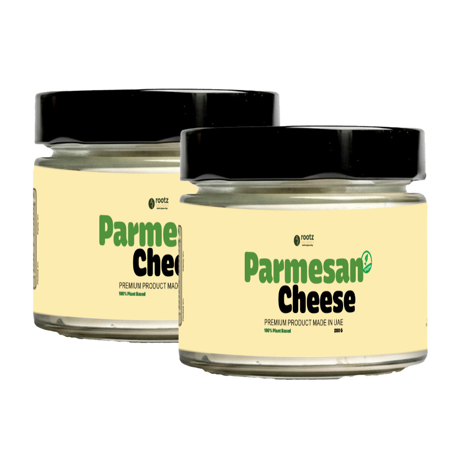 Vegan Parmesan Style Cheese 100g – Pack of 2