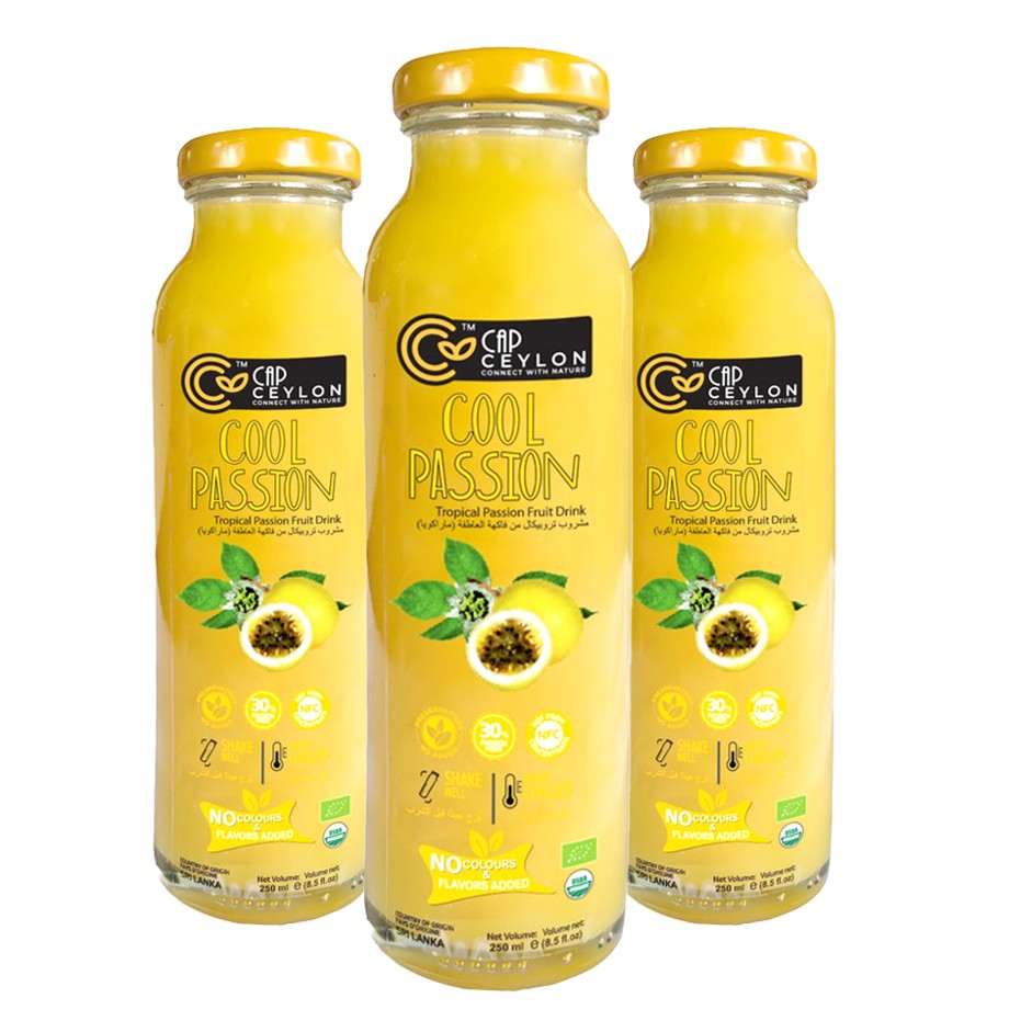 Organic Passion fruit Drink - Pack Of 3